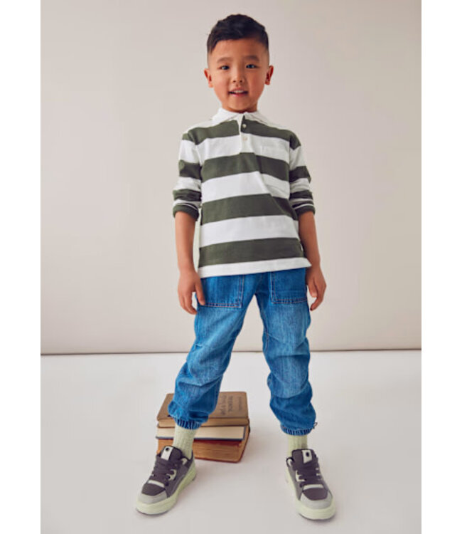 Mayoral Parachute Pants Denim