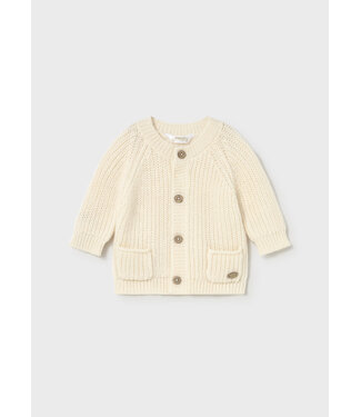 Mayoral Infant Knit Cardigan Ivory Mayoral Infant Knit Cardigan Ivory
