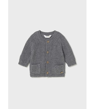 Mayoral Infant Knit Cardigan Grey Mayoral Infant Knit Cardigan Grey
