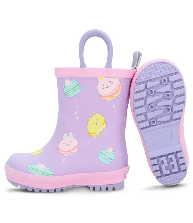 Jan & Jul Puddle Dry Rain Boots Macarons