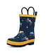 Jan & Jul Puddle-Dry Rain Boots Big Trucks