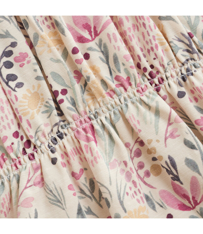 Minymo Smocked Dress Floral Print