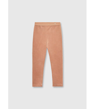 Mayoral Velvet Leggings Blush
