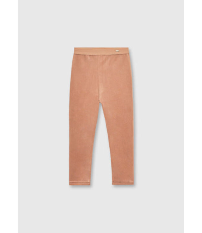 Mayoral Velvet Leggings Blush