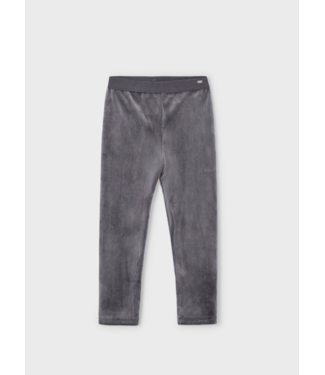 Mayoral Velvet Leggings Grey