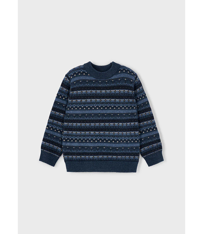 Mayoral Jacquard Sweater