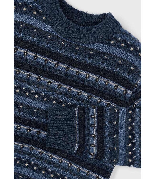 Mayoral Jacquard Sweater