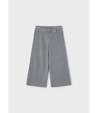 Mayoral Knit Wide Leg Pant Grey