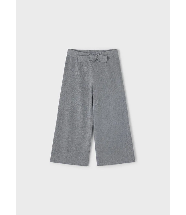 Mayoral Knit Wide Leg Pant Grey