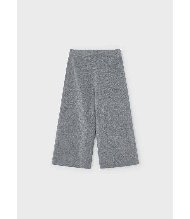 Mayoral Knit Wide Leg Pant Grey