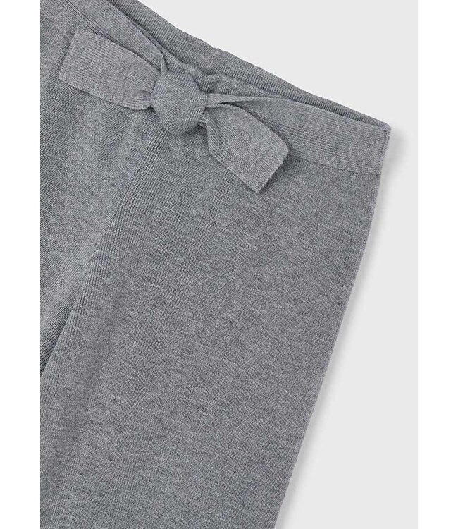 Mayoral Knit Wide Leg Pant Grey