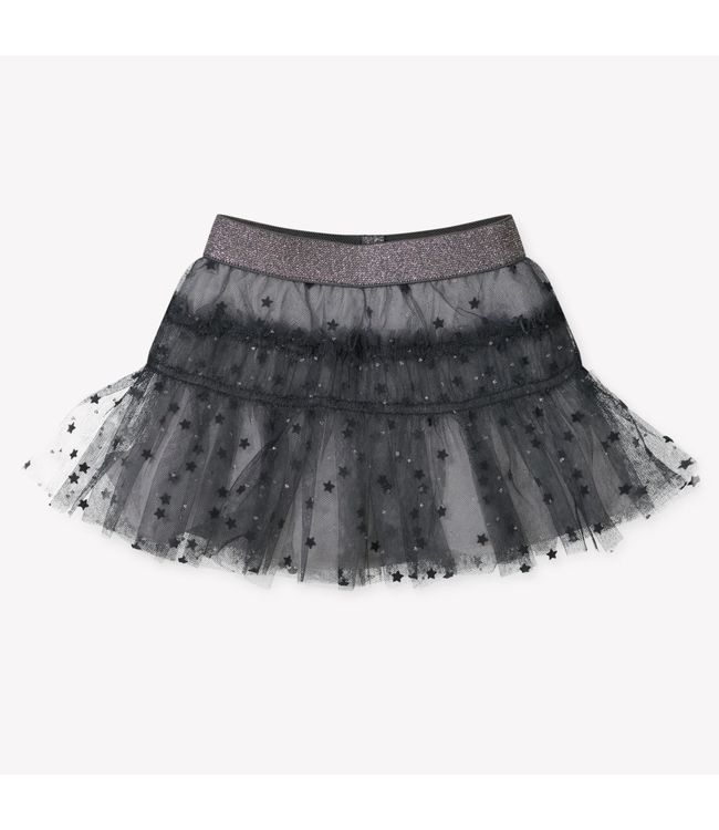 Mayoral Tulle Skirt Grey Stars Sparkle