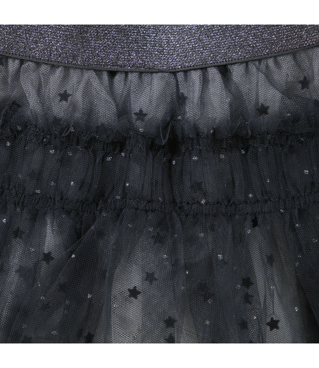 Mayoral Tulle Skirt Grey Stars Sparkle