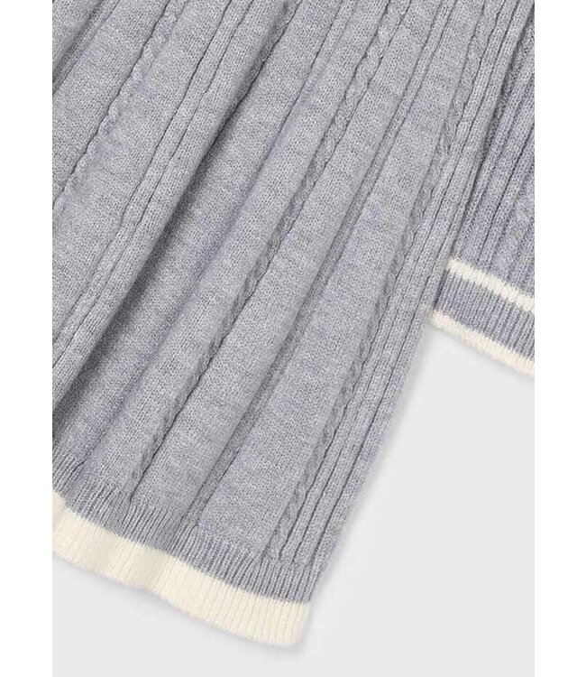 Mayoral Knit Dress Grey