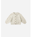 Quincy Mae Bubble Knit Cardigan Natural Confetti