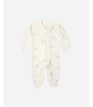 Quincy Mae Zip Long Sleeve Sleeper Fox Land
