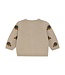 Minymo Knit Cardigan Hedgehogs Beige Melange