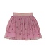 Minymo Embroidered Cherry Tulle Skirt Mauve Orchid