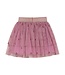 Minymo Embroidered Cherry Tulle Skirt Mauve Orchid
