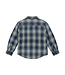 Minymo Plaid Check Shirt Navy