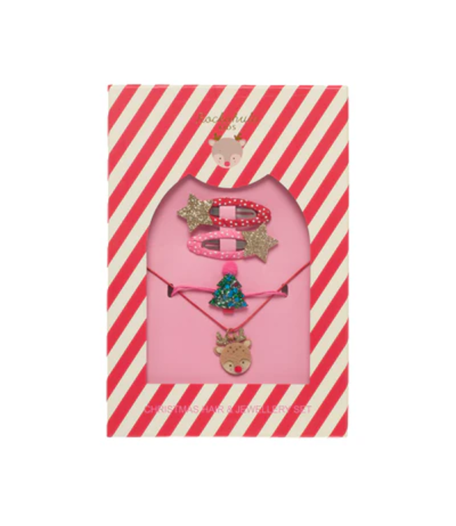Rockahula Christmas Hair & Jewellery Set