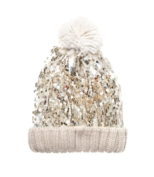 Rockahula Shimmer Sequin Knitted Hat