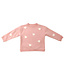 Brunette the Label Little Babes All Over Heart Crew Pink/White