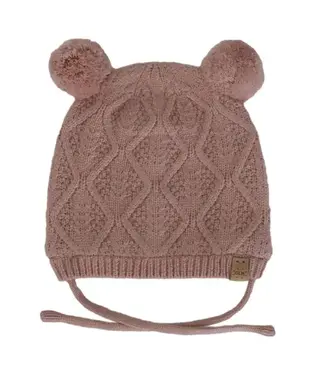 Calikids Infant Knit Pompom Hat