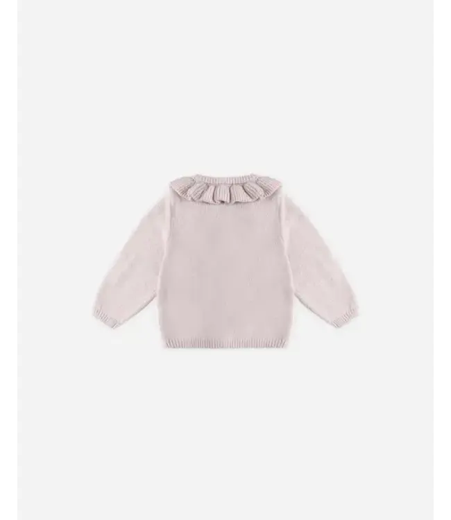 Quincy Mae Ruffle Collar Cardigan