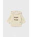 Mayoral Knit Hooded Cardigan Ivory
