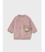Mayoral Infant Sweatshirt Dress w/ Teddy Bag