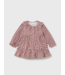Mayoral Vichy Dress Burgundy Check