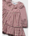 Mayoral Vichy Dress Burgundy Check