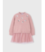 Mayoral Sweater Tulle Skirt Set Pink
