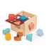 Mentari Toys Bambino Shape Sorting Cube Wood Toy