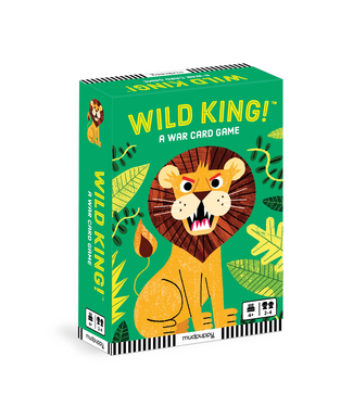 mudpuppy Wild King War Card Game