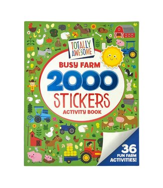 Totally Awesome Busy Farm Sticker Activity Book