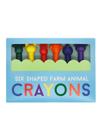 Rex London Animal Head Crayons