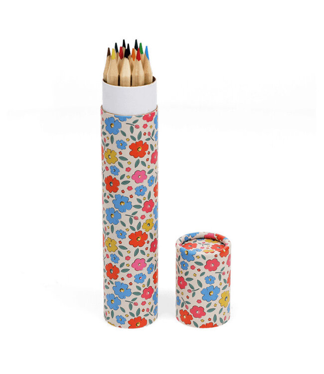 Rex London Long Tube of Colouring Pencils Tilde