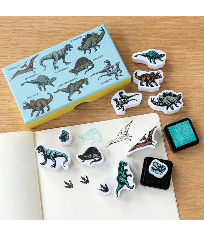 Rex London Mini Stamps Prehistoric Land