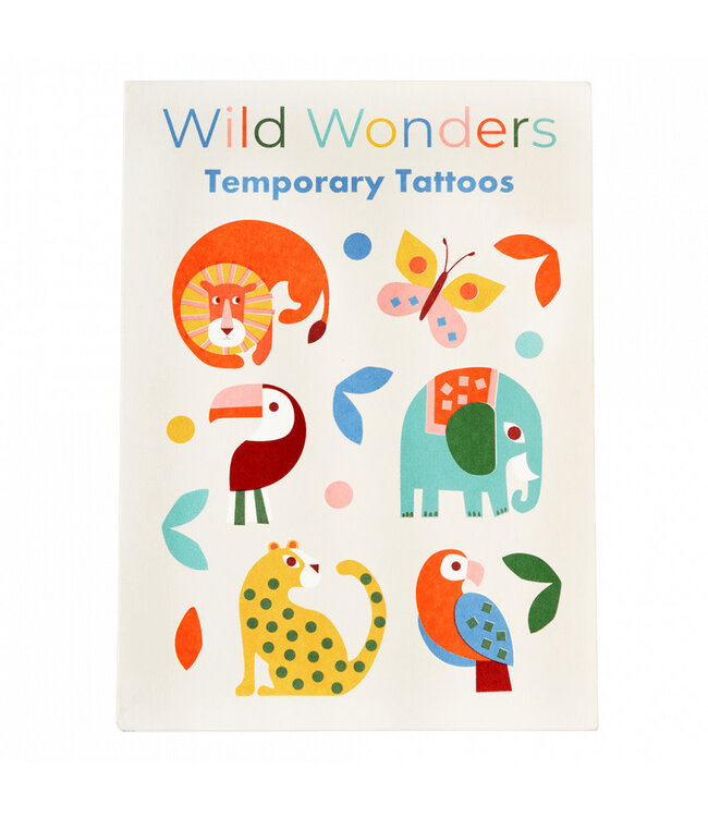 Rex London Temporary Tattoos Wild Wonders