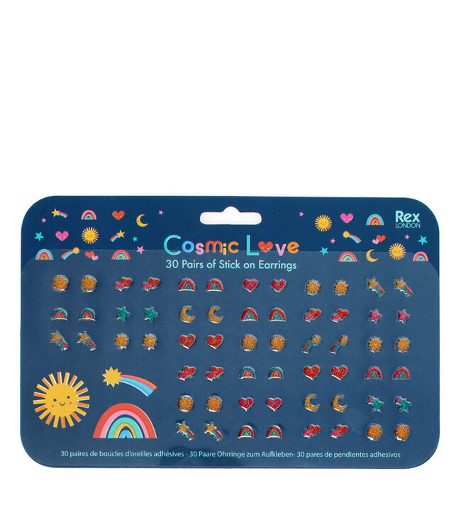 Rex London Stick On Earrings