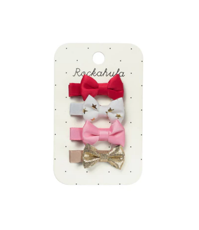 Rockahula Festive Mini Bow Clips