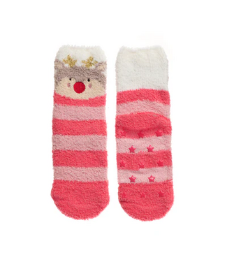 Rockahula Reindeer Cosy Slipper Socks 2 Pack