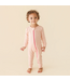 Parade Organics Baby Co. Organic Snuggle Soft Melange Zipper Romper