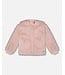 Deux par Deux Short Faux Fur Coat Dusty Pink