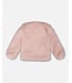 Deux par Deux Short Faux Fur Coat Dusty Pink
