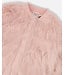 Deux par Deux Short Faux Fur Coat Dusty Pink