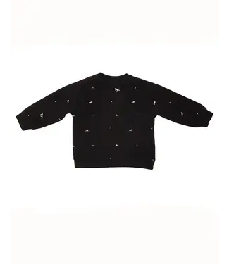 Brunette the Label Little Babes Crew Horse Black/Cream