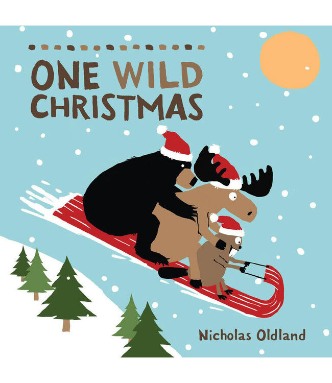 One Wild Christmas Board Book